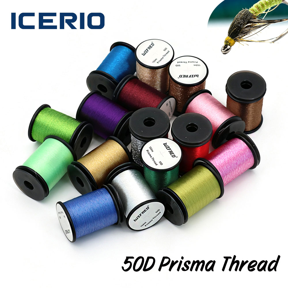 Ice Fishing Line - ﻿ 50D Prisma Fly Tying Thread