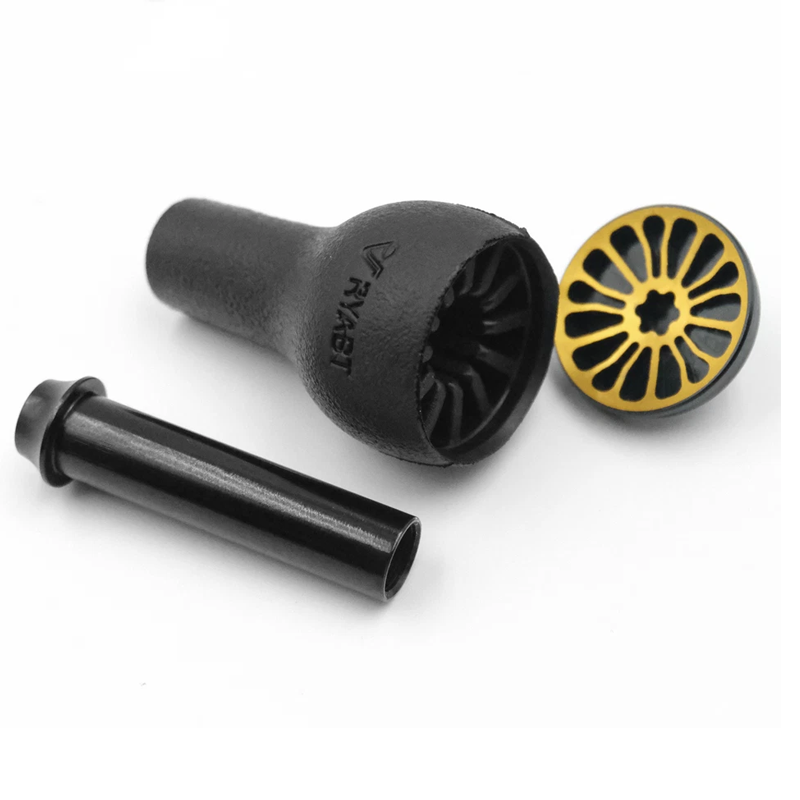 TPE Black Knob 27mm Compatible - đánh giá và giá Shimano Reel Stradic
