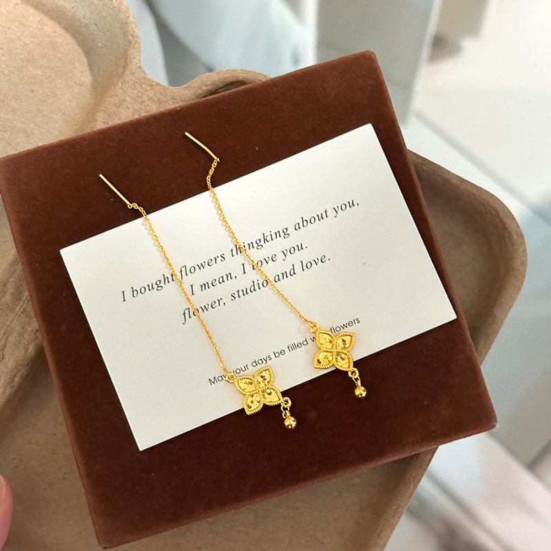 Fashion 18kt Gold Four Leaf Cl - đánh giá và giá Freshwater Line
